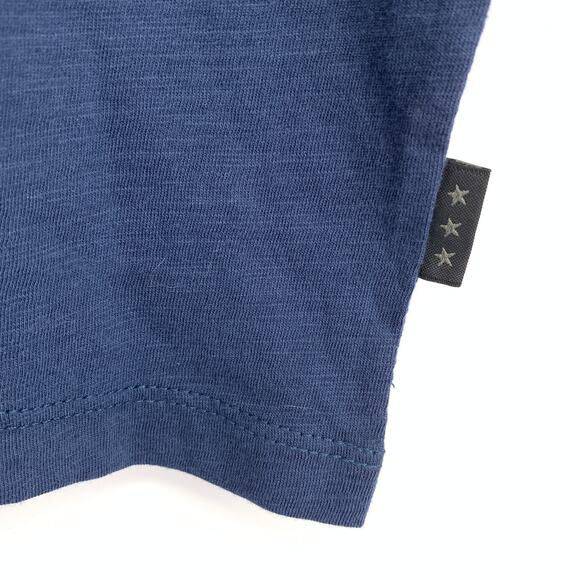 John Varvatos Star USA V-Neck T-Shirt Mens Size XL Blue Short Sleeve NEW - Picture 8 of 8